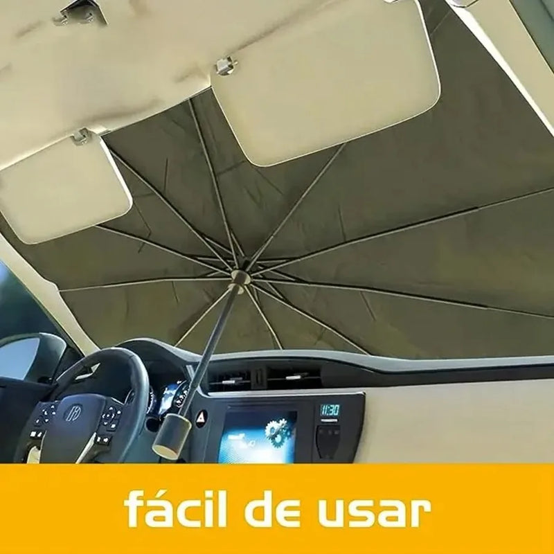 Windshield Sun Guard Car Car Solar Radius Protection UV Portable Sunscreen IMMEDIATE SHIP FOR ALL BRAZIL